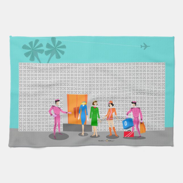 Atoma Handflatan Vår Stewardess kökshanddukar (Horisontell)