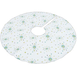 Atomålder Starburst MCM-jul Julgransmatta Borstad Polyester