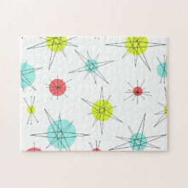 Atomålders färgade planeter pussel