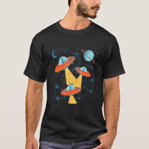 Atomålderskadets katter i Retro Flies Sauce T Shirt