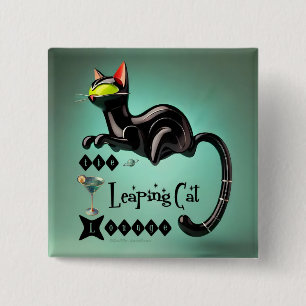 Atomatisk Futuristiska av leaping Cat Lounge Knapp