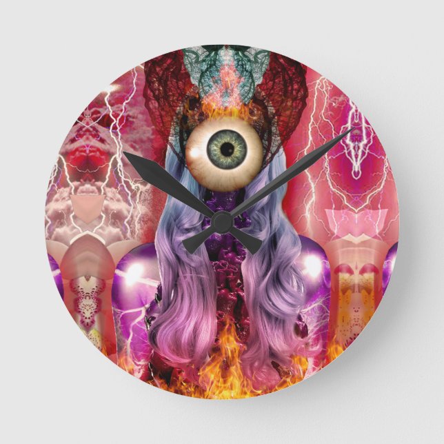 Atomatisk Rund Klocka (Framsida)