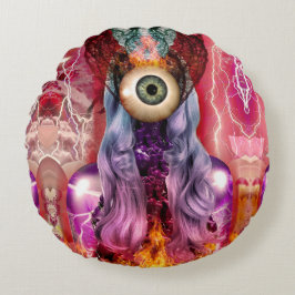 Atomatisk Rund Kudde