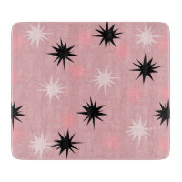 Atombaserade Rosor Starbursts Glass Clearboard Boa