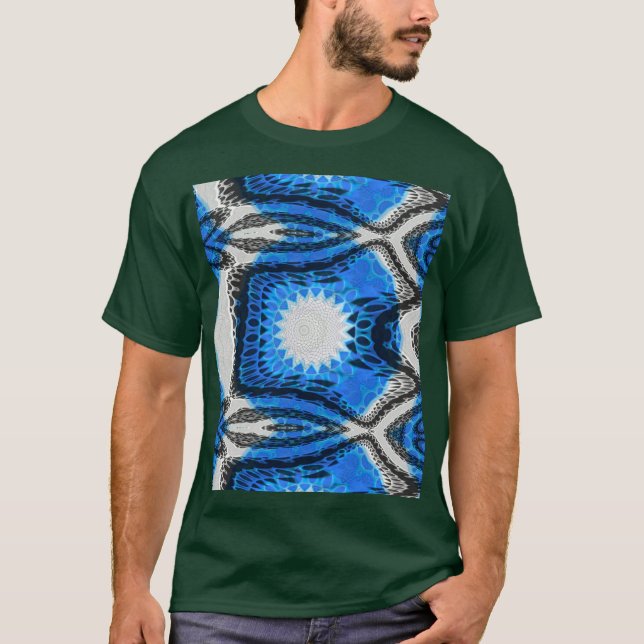 Atomblått T Shirt (Framsida)