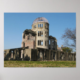 atombomb Dome, Hiroshima, Japan Poster