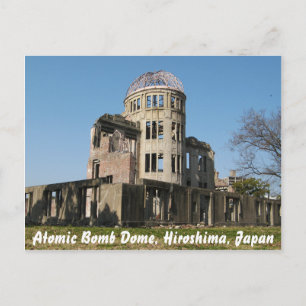 atombomb Dome, Hiroshima, Japan Vykort