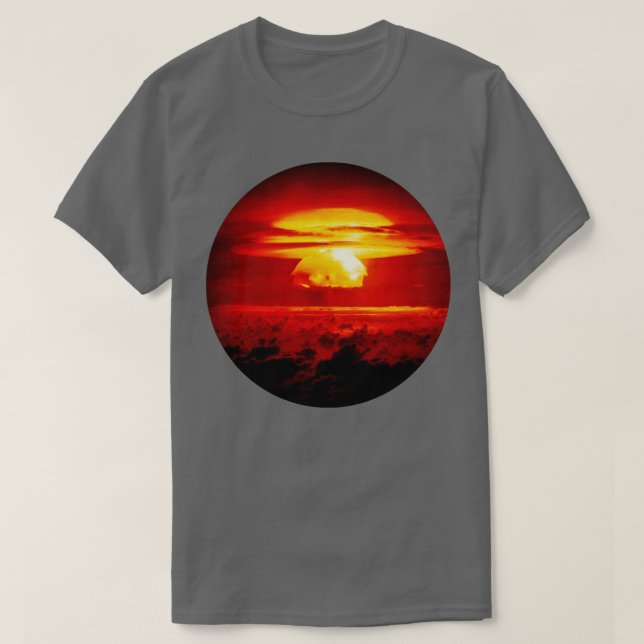 Atombomb Test Bikini Afee Marshall Islands 195 T Shirt (Design framsida)