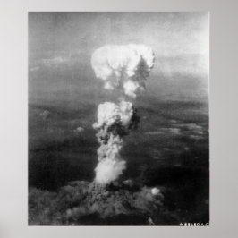 Atombombning av Hiroshima Poster