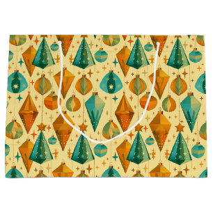 Atomdeellt prydnadsämne i det moderna Retro-julet