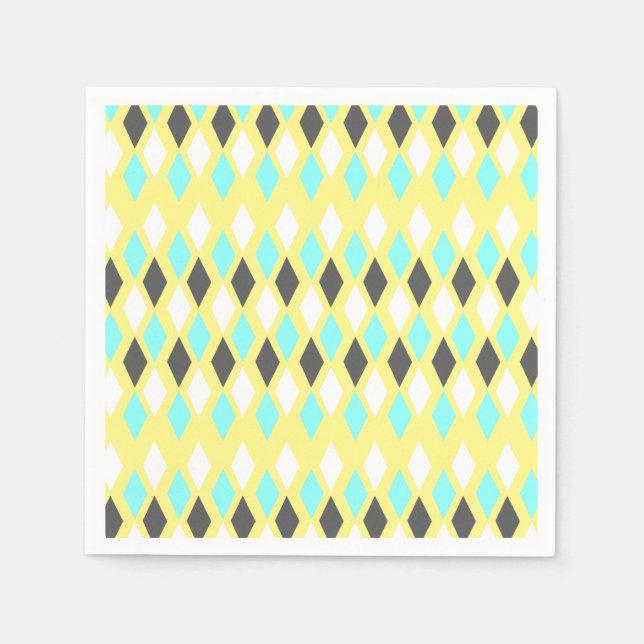 Atomdiamanter i mitten av århundradet på Gulten Pappersservett (Framsidan)