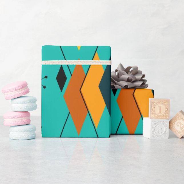 Atomdiamanter Presentpapper (Baby Shower)