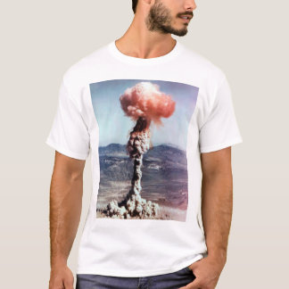 Atomen bombarderar tee shirt