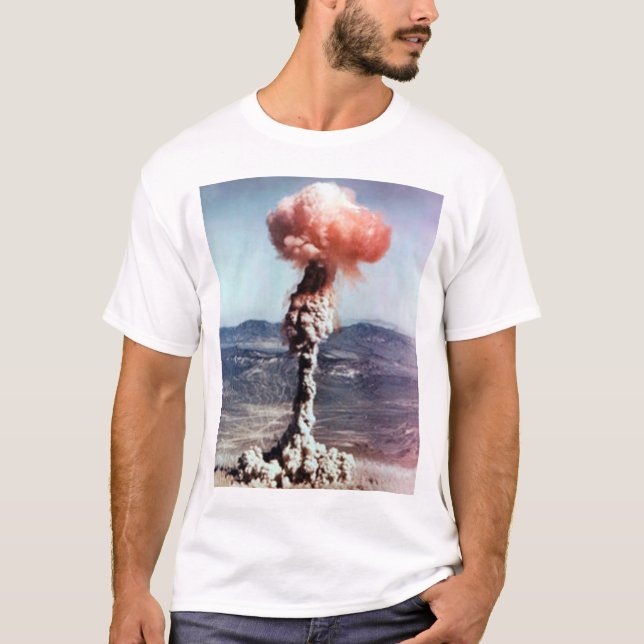 Atomen bombarderar tee shirt (Framsida)