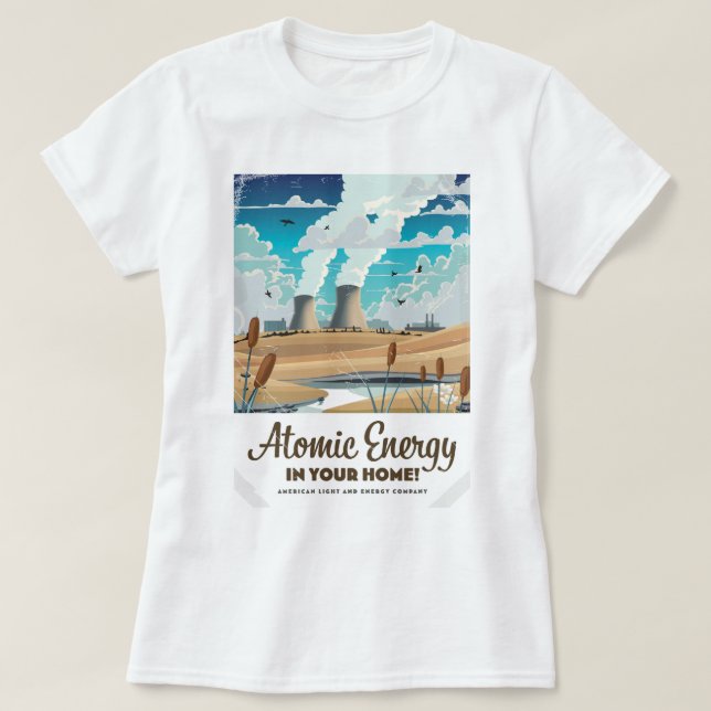 Atomenergihandel T Shirt (Design framsida)