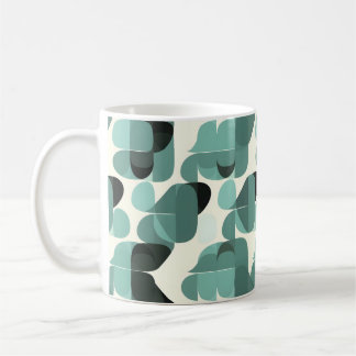 Atomera Vintage MCM Mid Century Modern Teal Kaffemugg