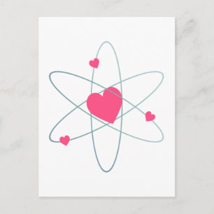 Atomhjärta Vykort