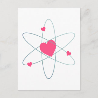 Atomhjärta Vykort