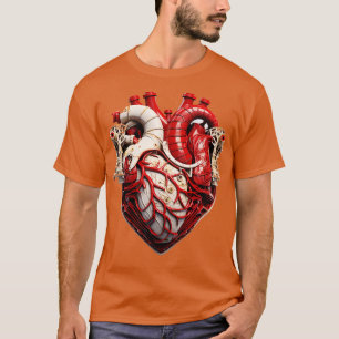 Atomhjärtdesign TShirt T Shirt