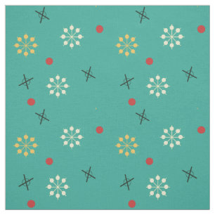 Atomic Age Sputnik Starbursts Turcos Tyg