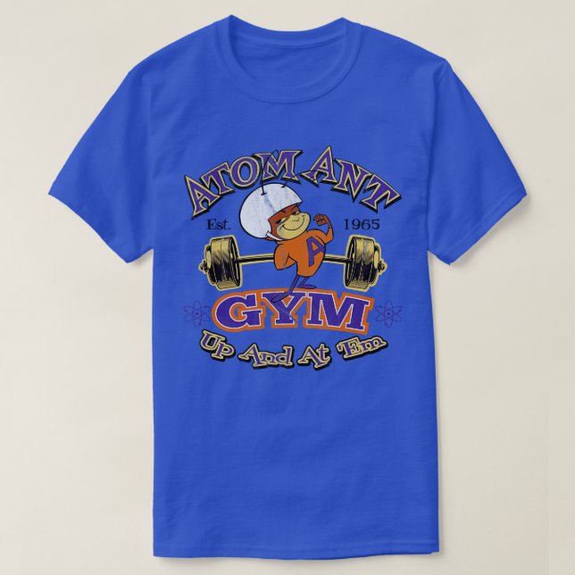 Atomic Ant Gym Worn T Shirt (Design framsida)