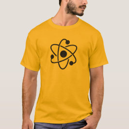 Atomic Atom Minimalist Symbol T Shirt