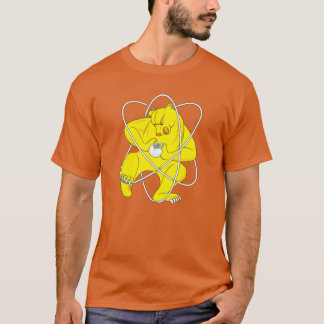 Atomic Bear Flag of Secret City of Zheleznogorsk i T Shirt