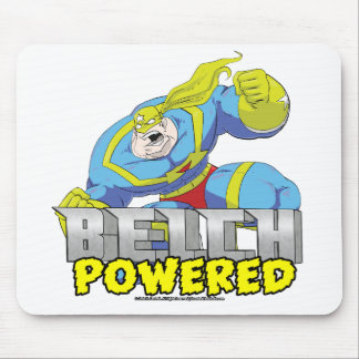 Atomic Belch Man - Belch Powered Mousepad Musmatta