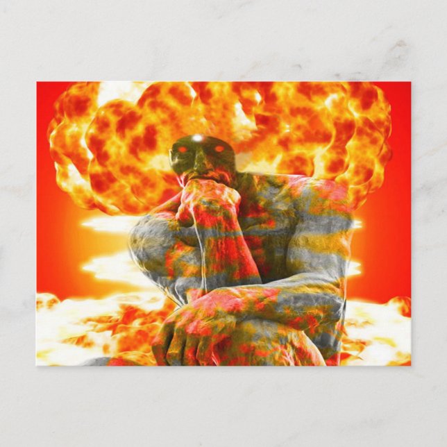 Atomic Brainstorm Vykort (Framsida)