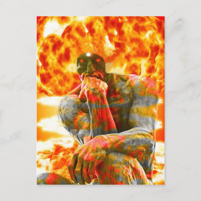 Atomic Brainstorm Vykort (Framsida)