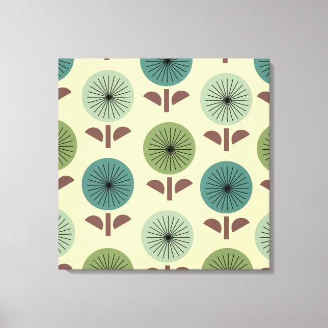 Atomic Dandelions Canvastryck (Framsida)