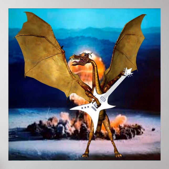 Atomic Dragon Poster (Framsidan)