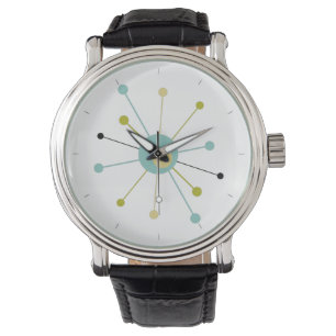 Atomic ERA Starburst Mid Century Retro Armbandsur