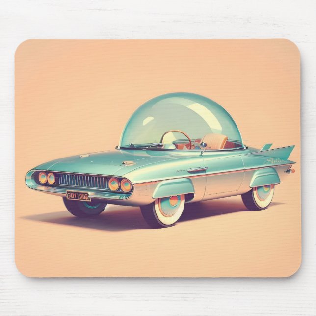 Atomic Futuristic Bubble Blaster Car  Musmatta (Framsidan)