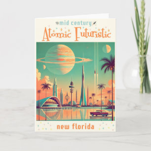 Atomic Futuristiska New Florida Kort