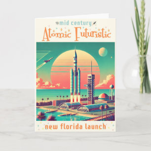 Atomic Futuristiska New Florida Launch Site Kort