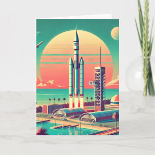 Atomic Futuristiska New Florida Launch Site Kort