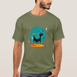 Atomic Måne Doggie T Shirt