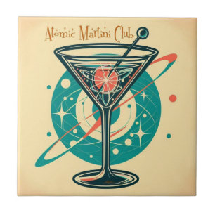 Atomic Martini Klubb Kakelplatta