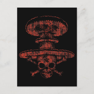 Atomic Mushroom Pirat Vykort