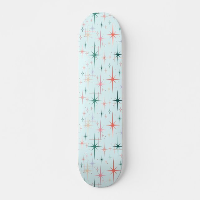 Atomic Starburst Mini Skateboard Bräda 18,5 Cm (Framsida)