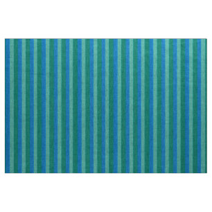 Atomic Teal and Turquise Rand Natural Linen Tyg