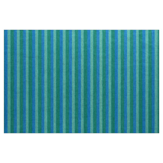 Atomic Teal and Turquise Rand Natural Linen Tyg (Yard)