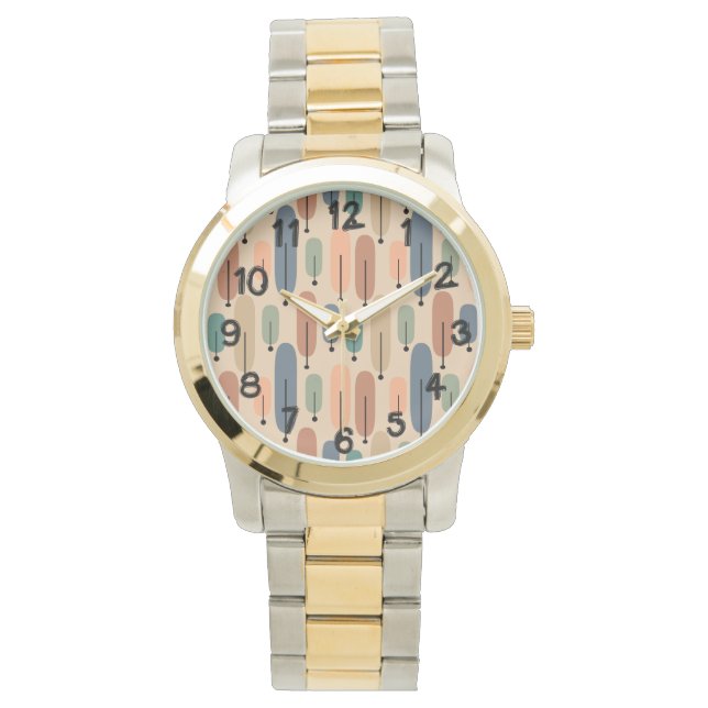 Atomic Träd Retro Armbandsur (Framsida)
