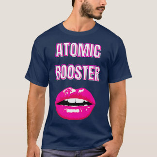 atomic tupp red läppar t shirt