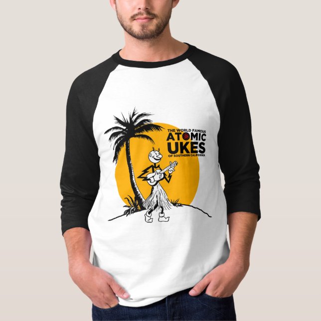 Atomic Ukes Baseball Shirt - Classic T Shirt (Framsida)