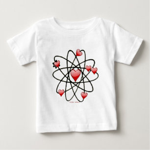 Atomic Valentine Red Hearts T Shirt