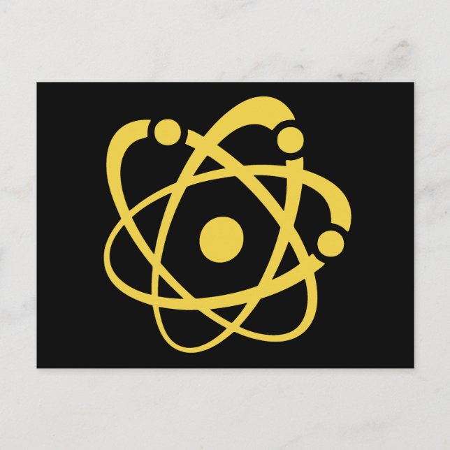 Atomic Wonk Vykort (Framsida)