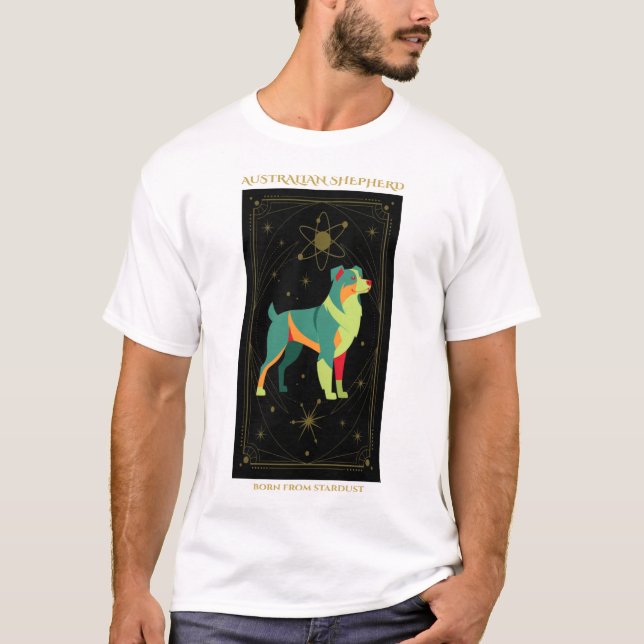 Atomisk Aussie Mystisk T-Shirt | Född från Stjärns (Framsida)