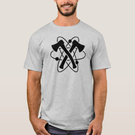 ATOMISK AX-LOGOTYP - FÄRG SHIRT T